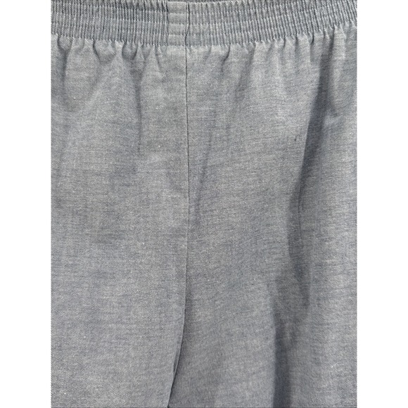 Alfred Dunner Denim Pants Womens 16P Blue Classic Elastic Waist - Picture 2 of 7